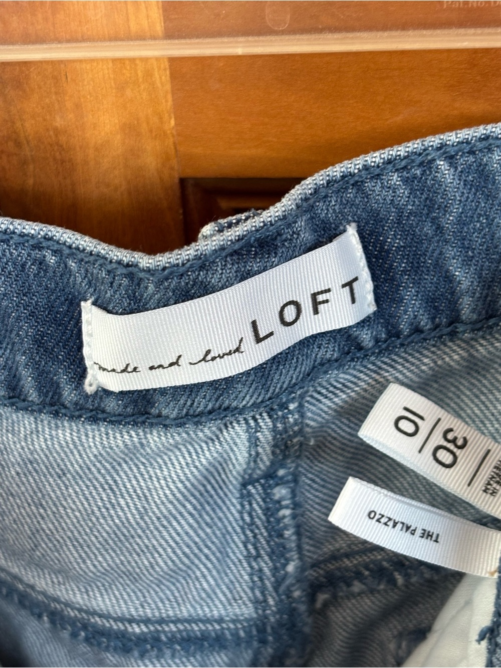 LOFT Medium Blue Flare Jeans